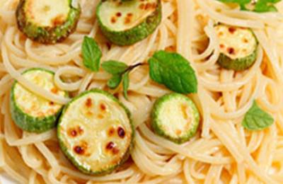 Zucchini and Tomato Spaghetti