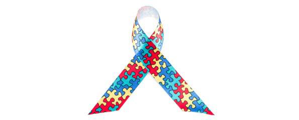 Autism and Asperger awareness ribbon