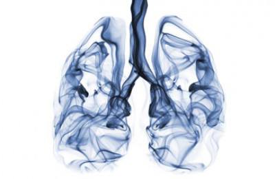 lung made of smoke