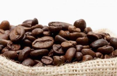 sack of coffee beans; caffeine